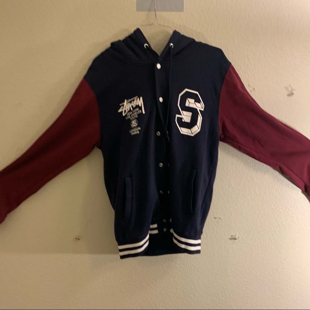 Stussy jacket button